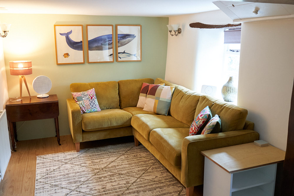 Living room at 1 Rose Cottage